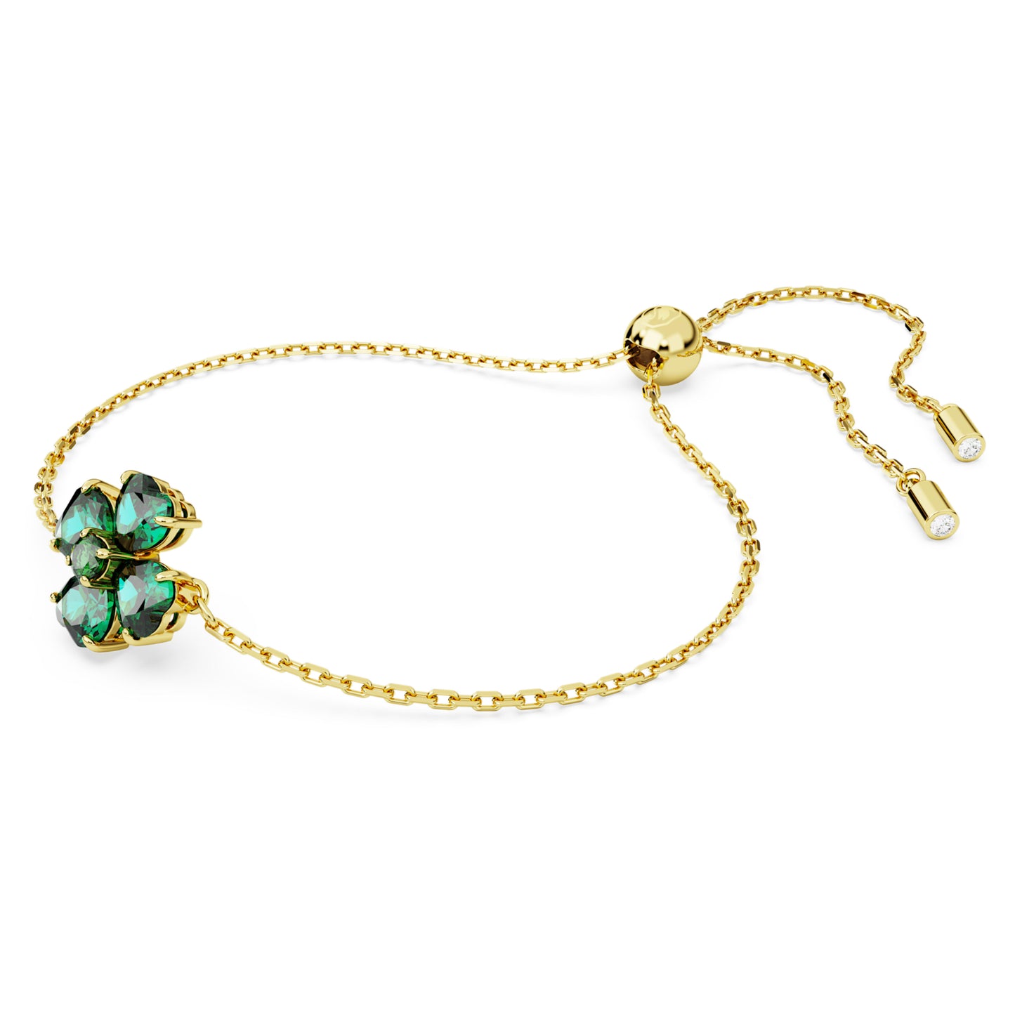 IDYLLIA BRACELET CLOVER - GREEN, GOLD