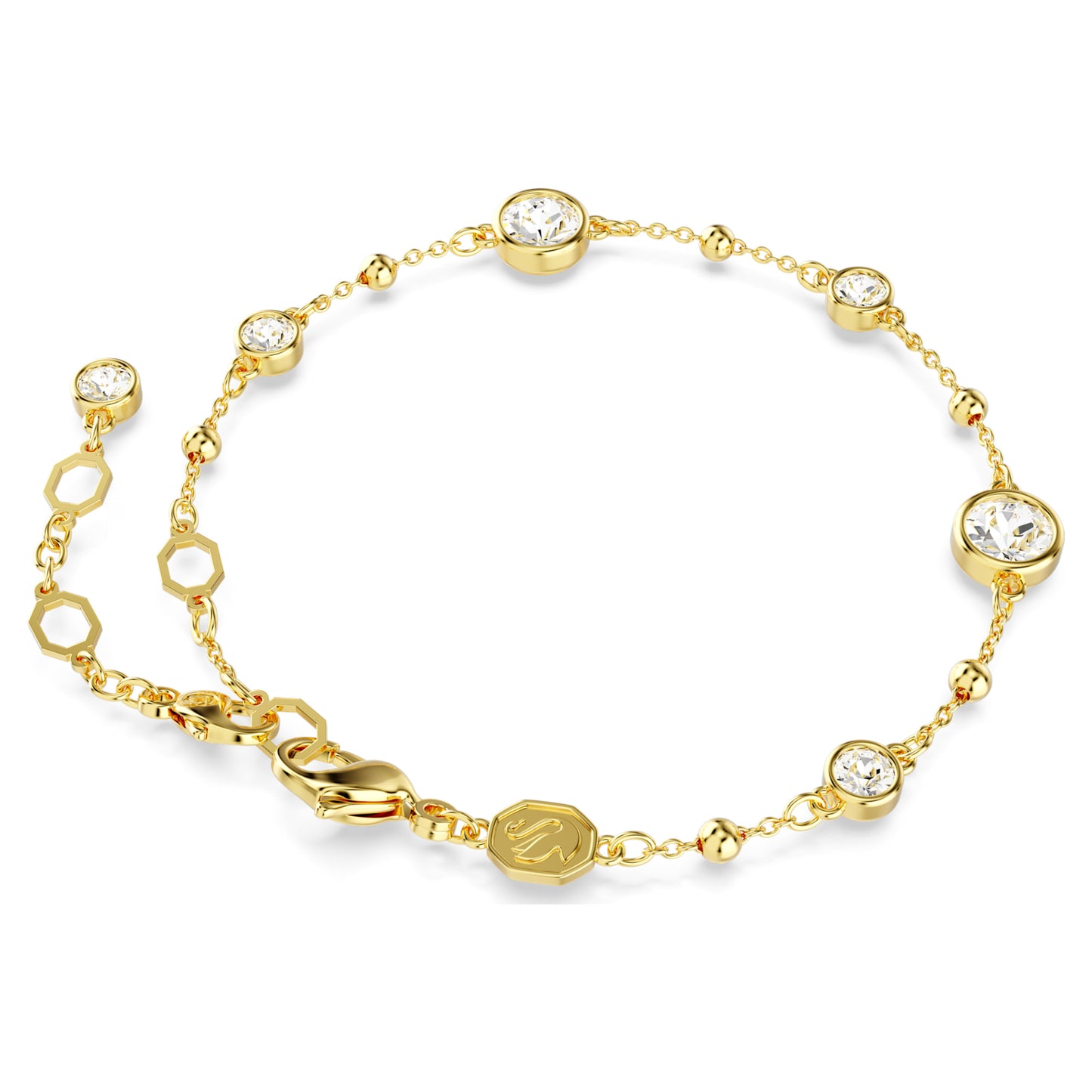 IMBER BRACELET SCATTERED - WHITE, GOLD