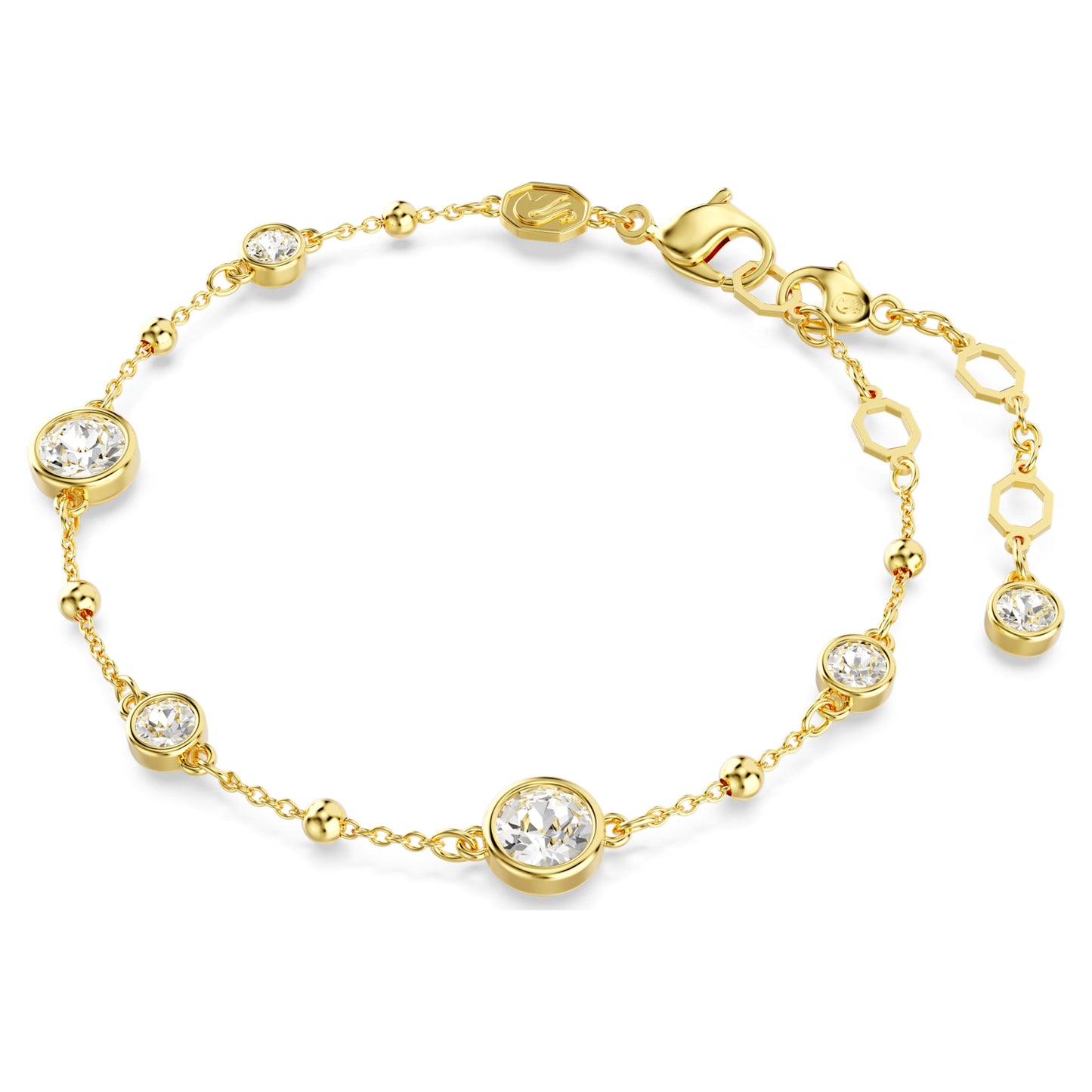 IMBER BRACELET SCATTERED - WHITE, GOLD