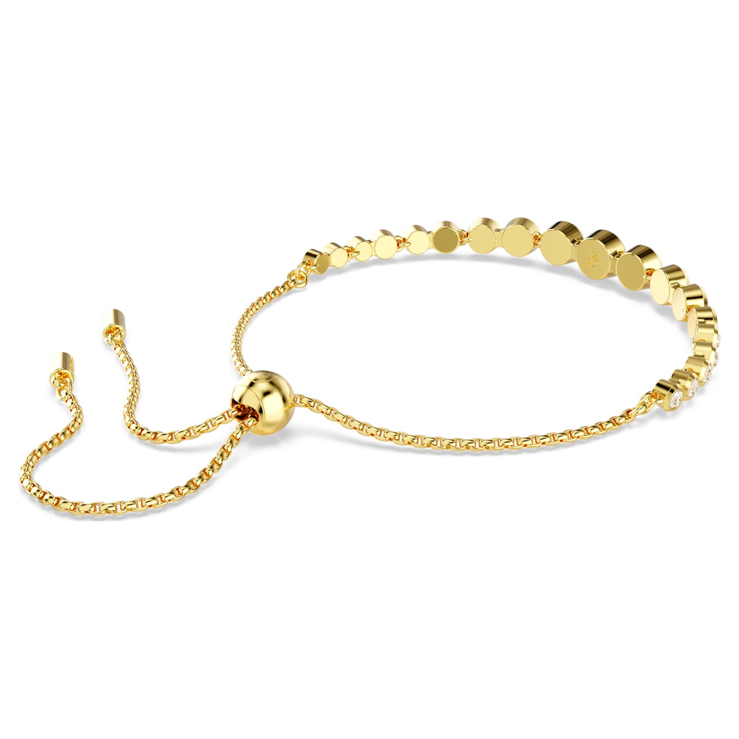 IMBER TENNIS BRACELET - WHITE, GOLD