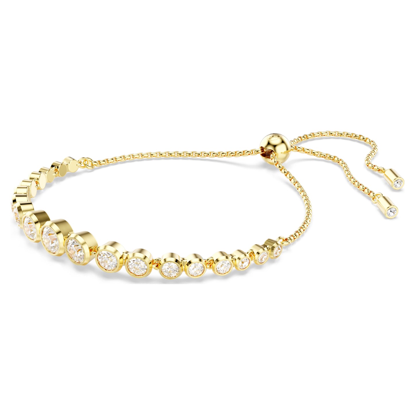 IMBER TENNIS BRACELET - WHITE, GOLD