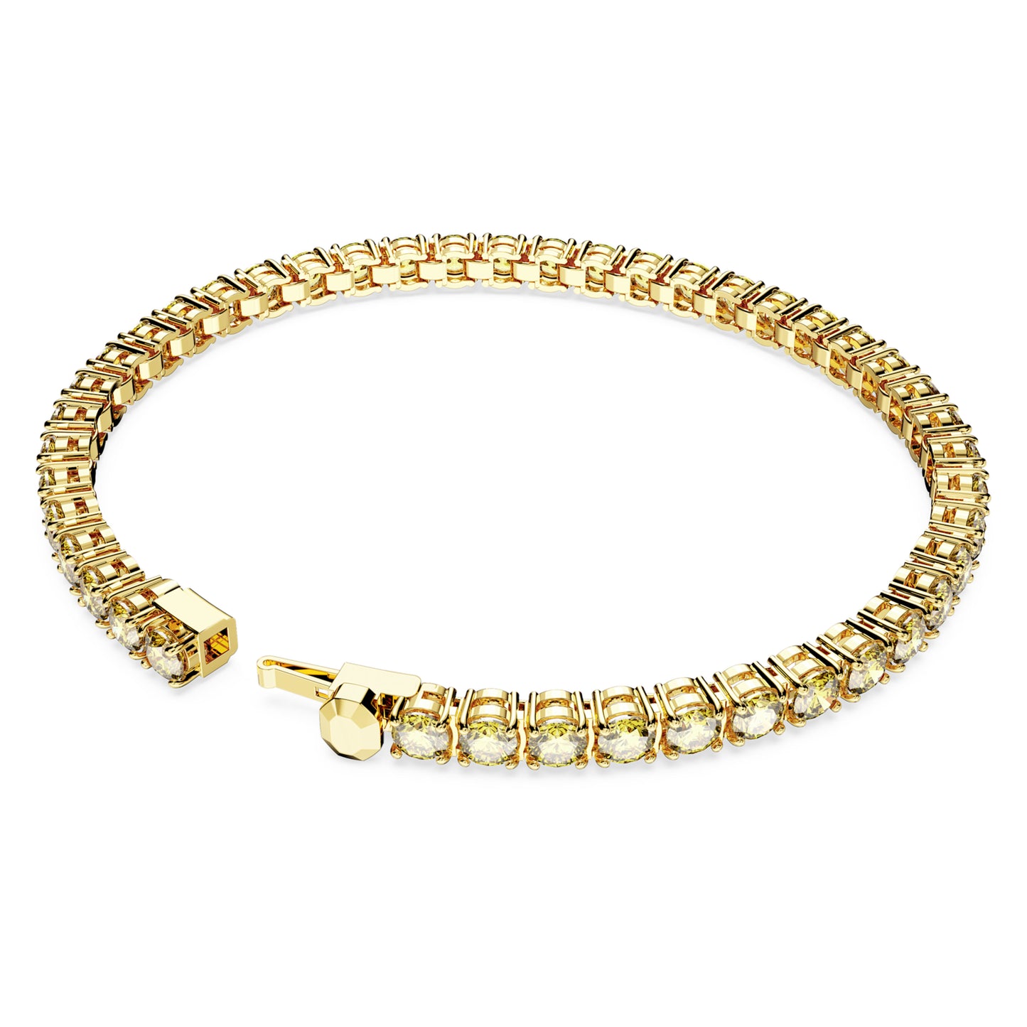 MATRIX TENNIS BRACELET - YELLOW, GOLD