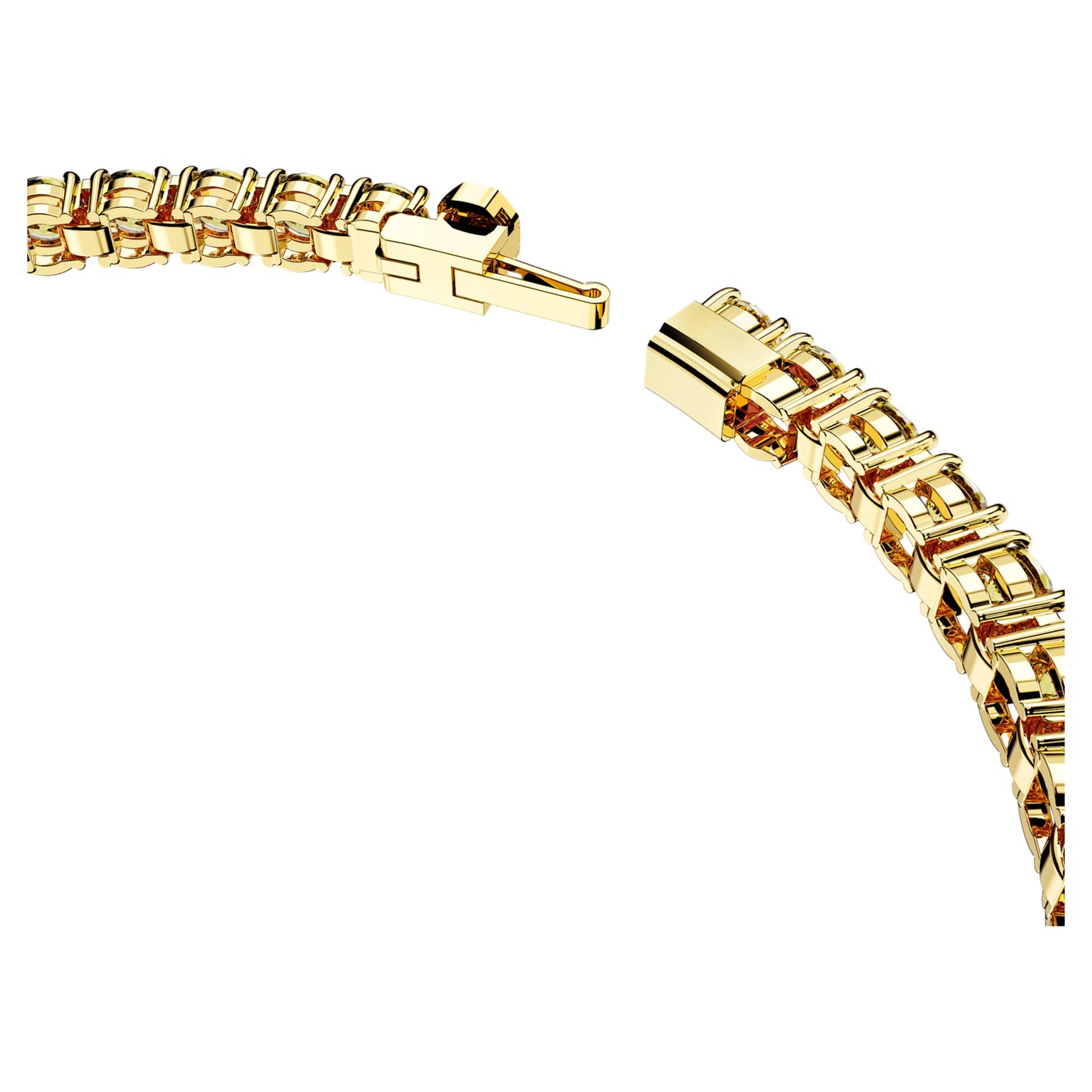 MATRIX TENNIS BRACELET - YELLOW, GOLD