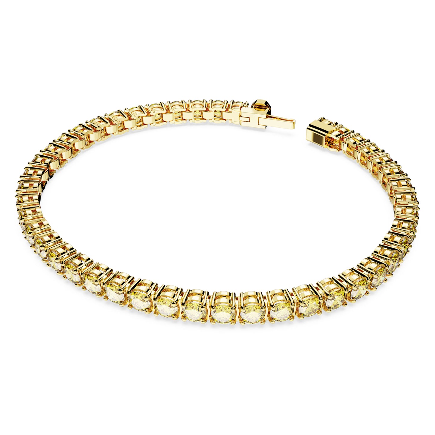 MATRIX TENNIS BRACELET - YELLOW, GOLD