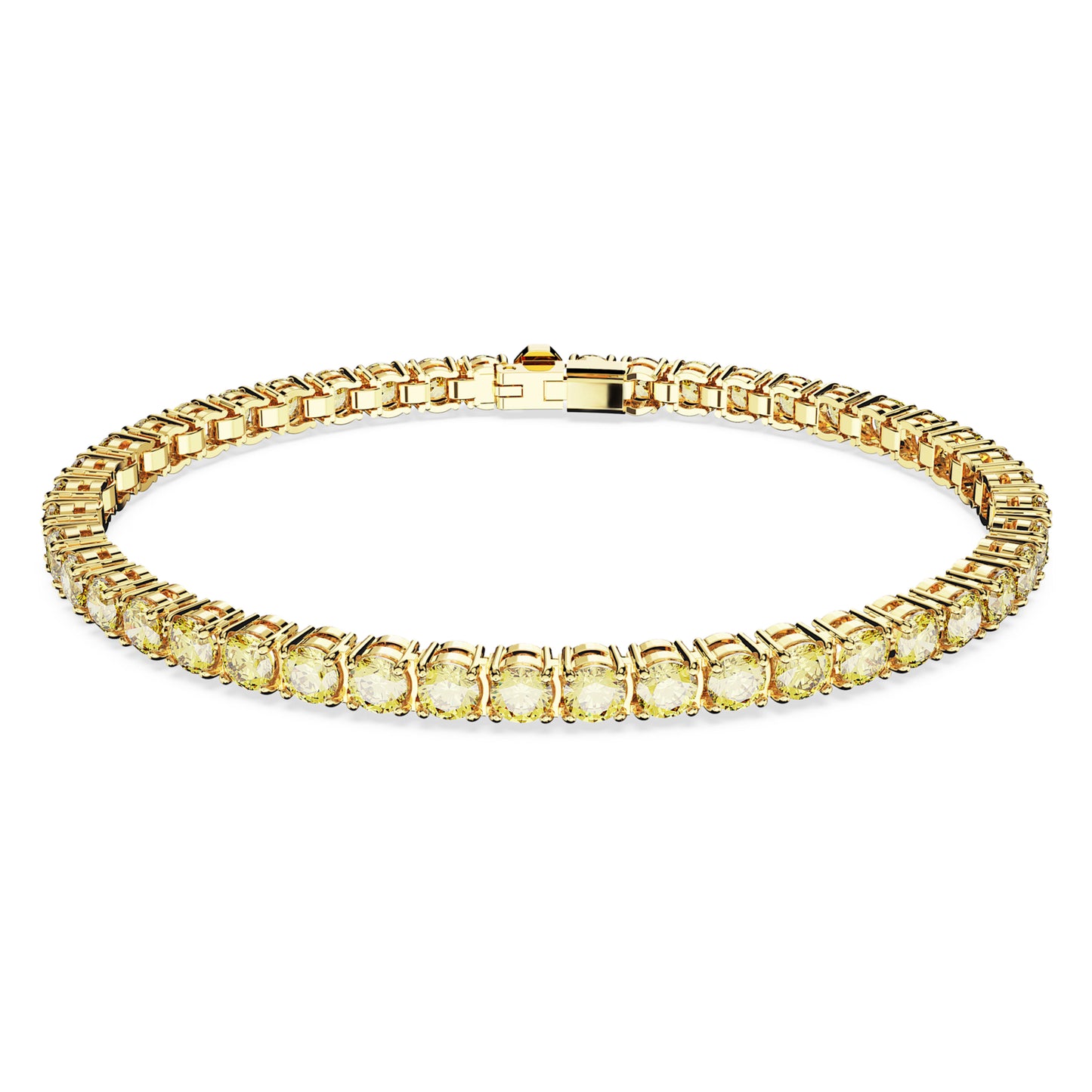 MATRIX TENNIS BRACELET - YELLOW, GOLD