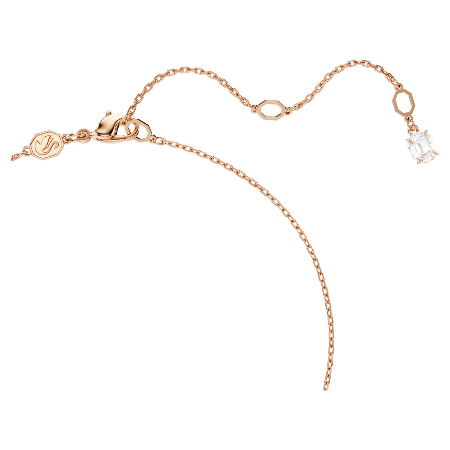 STILLA ATTRACT PENDANT - WHITE, ROSE-GOLD