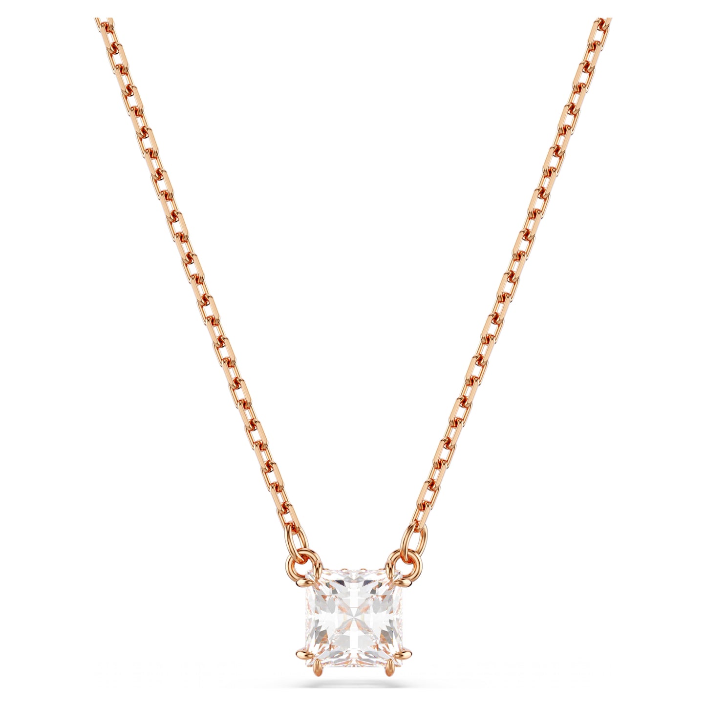 STILLA ATTRACT PENDANT - WHITE, ROSE-GOLD