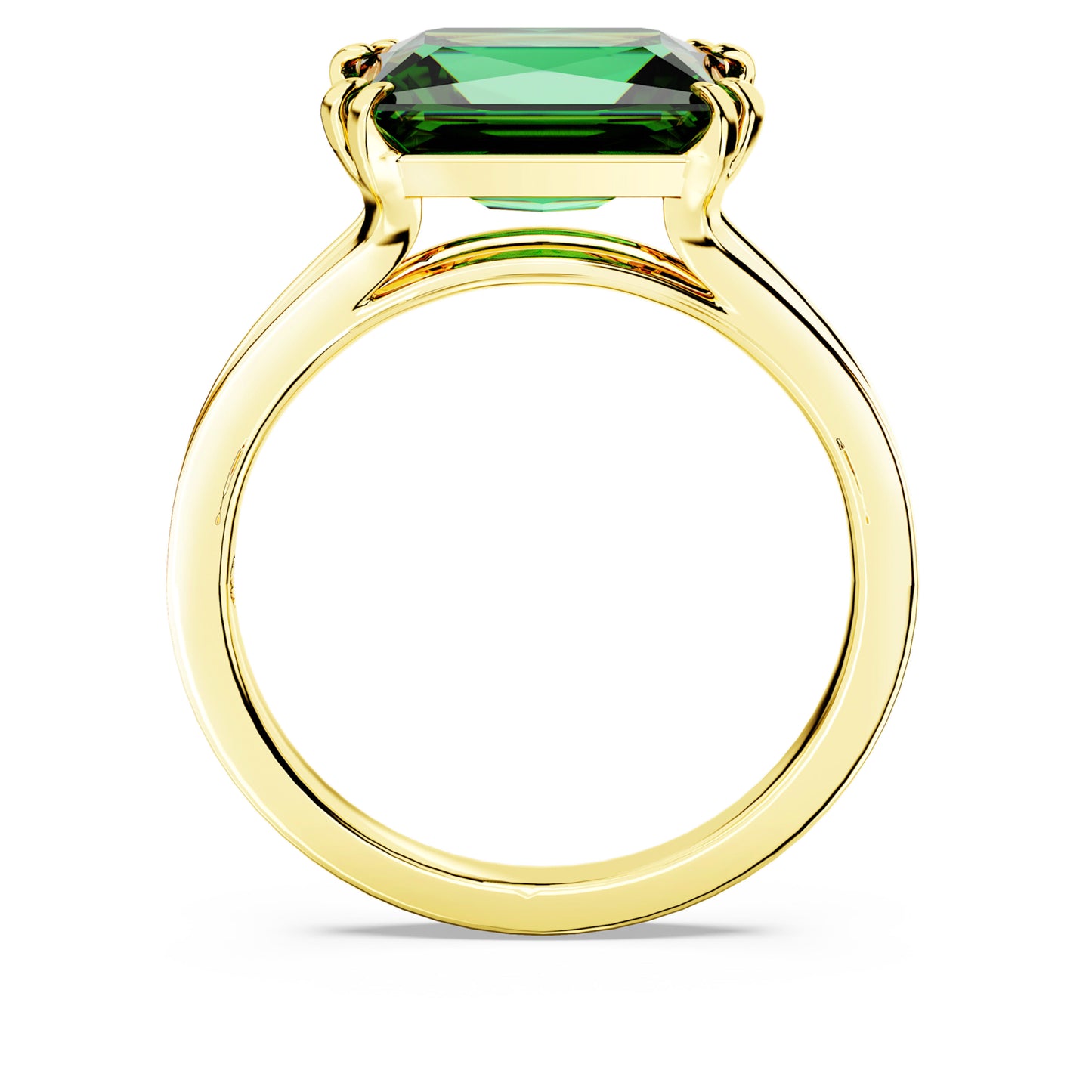 STILLA COCKTAIL RING - GREEN, GOLD