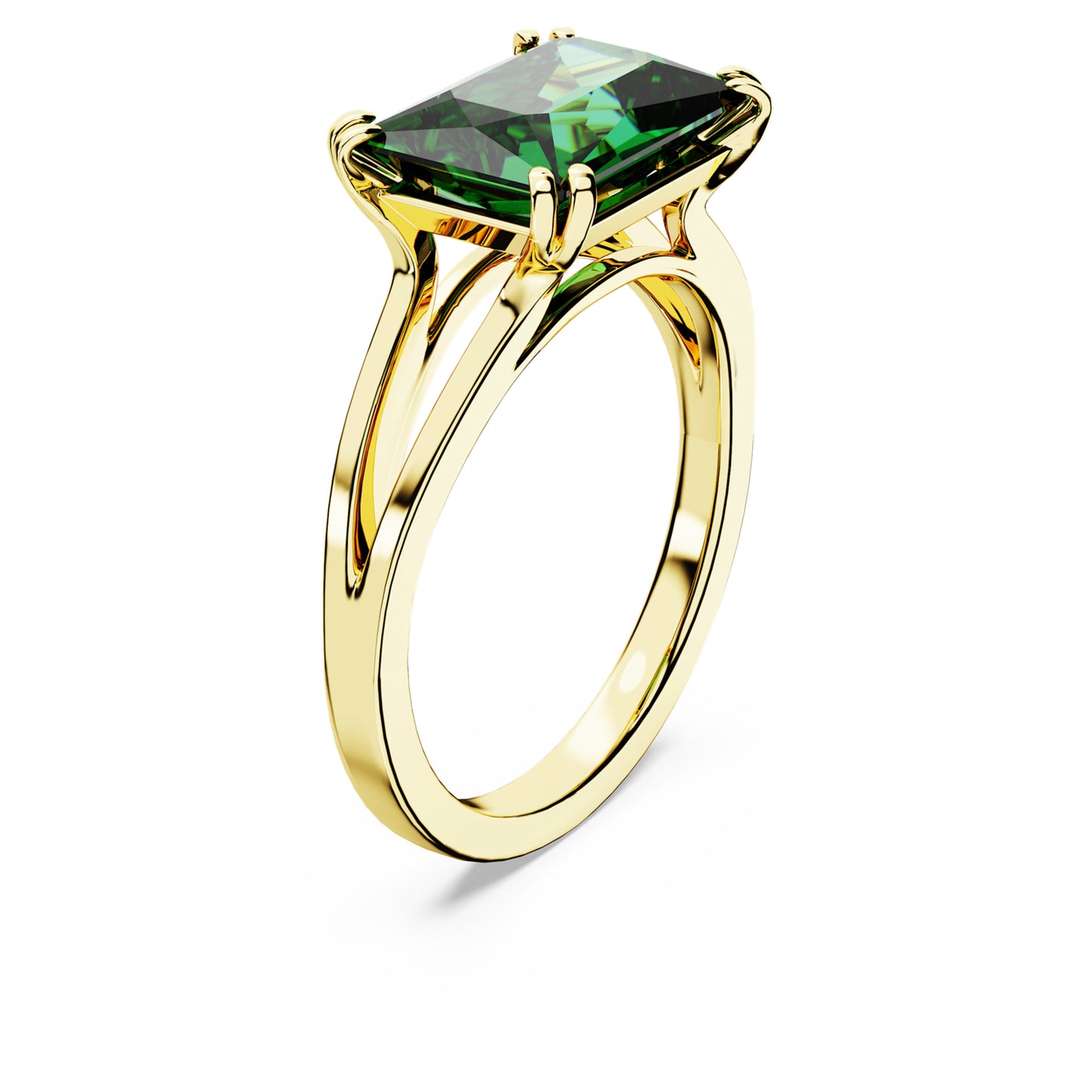 STILLA COCKTAIL RING - GREEN, GOLD