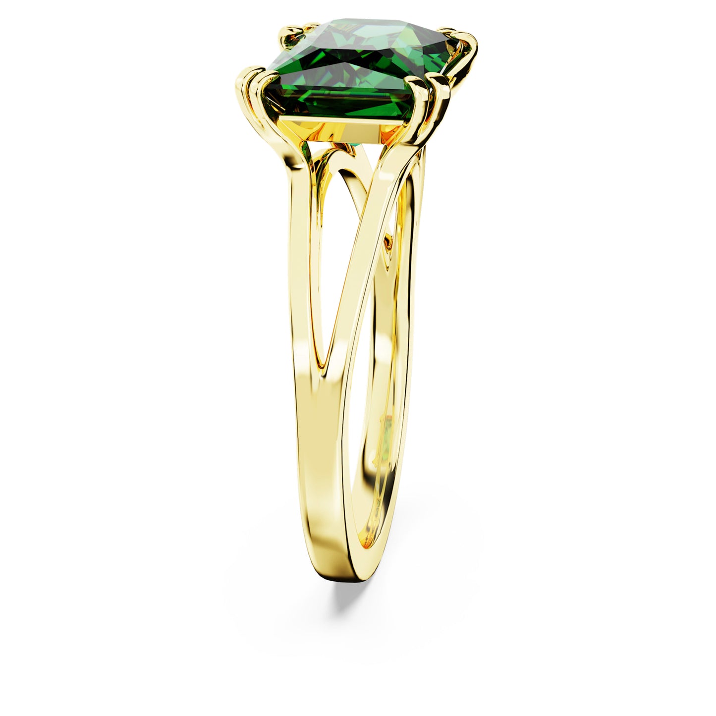 STILLA COCKTAIL RING - GREEN, GOLD