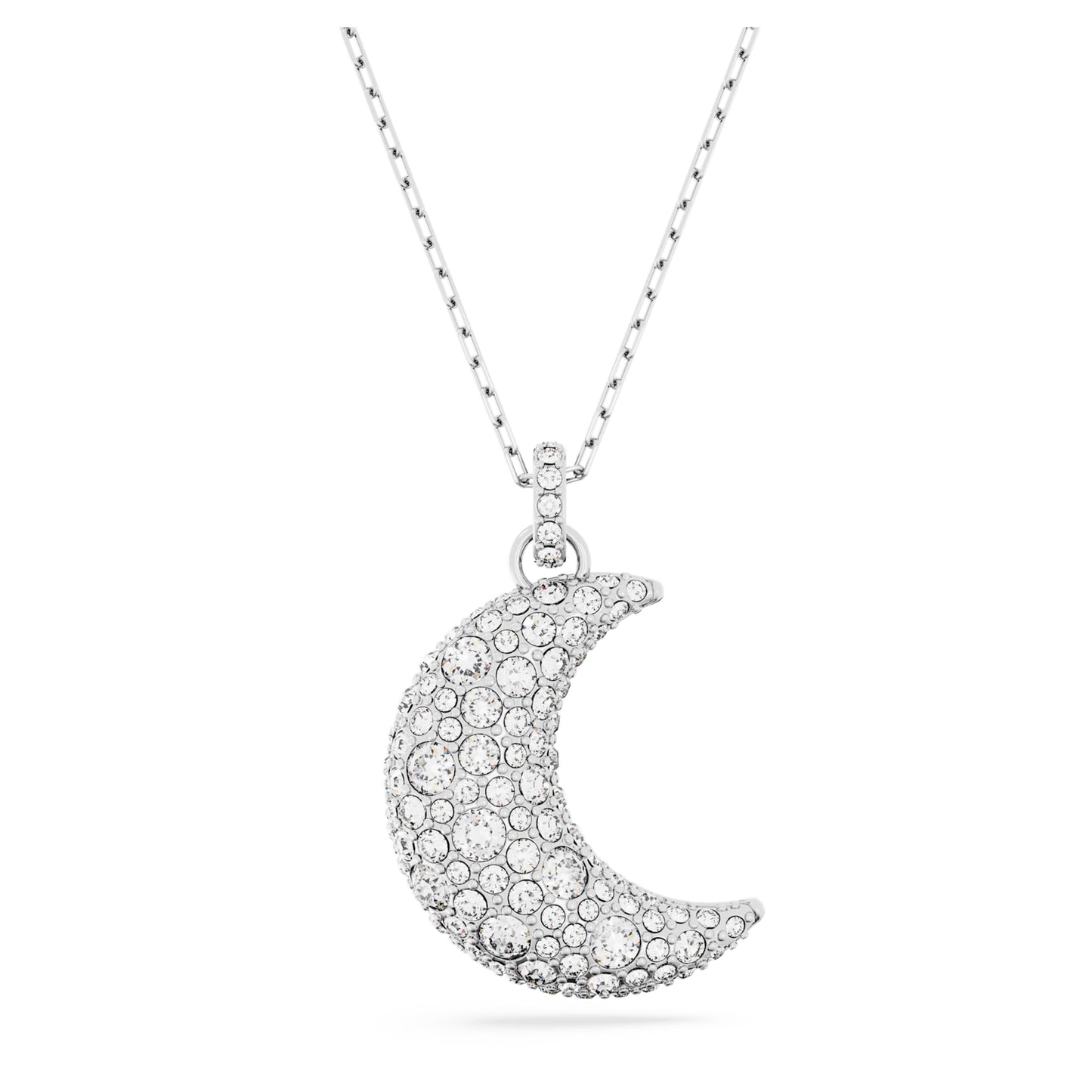 SUBLIMA PENDANT LUNA - WHITE, RHODIUM