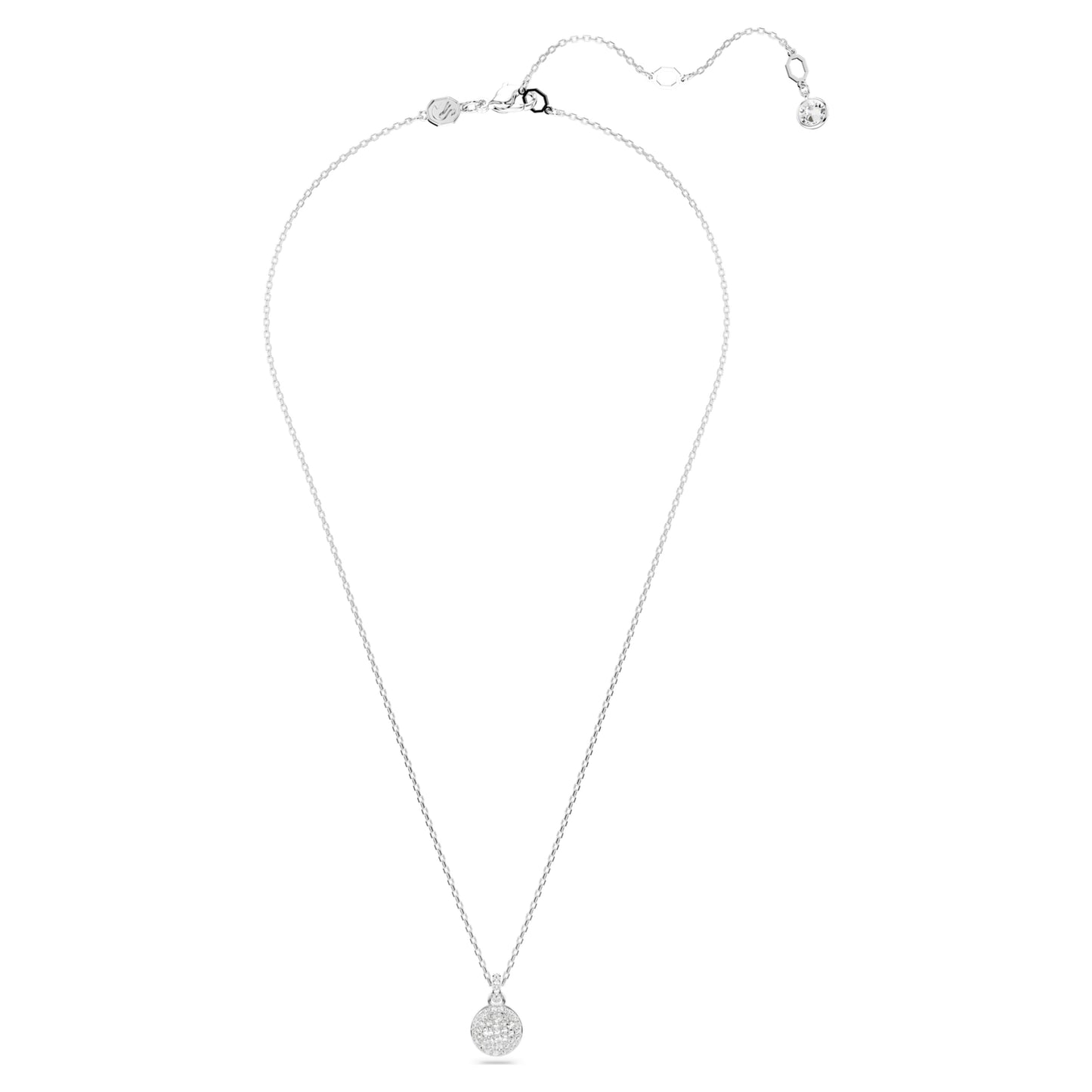 SUBLIMA PENDANT METEORA - WHITE, RHODIUM