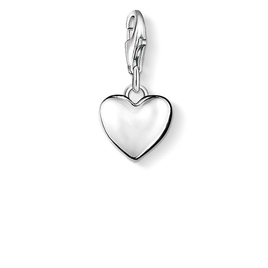 CHARM CLUB PUFF HEART CHARM