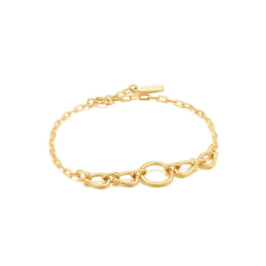 CHAIN REACTION HORSESHOE LINK BRACELET