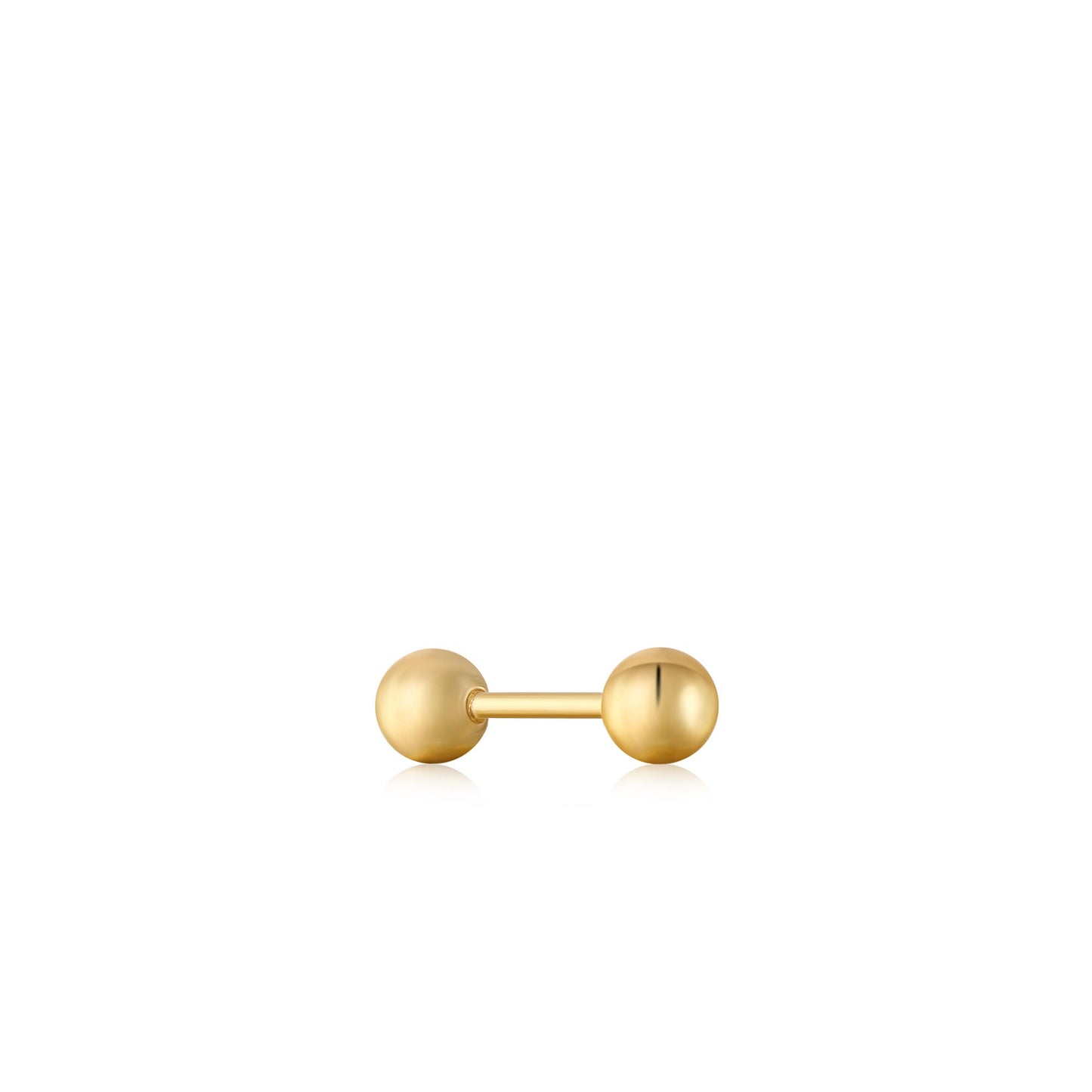 EAR EDIT SPHERE BARBELL SINGLE EARRING