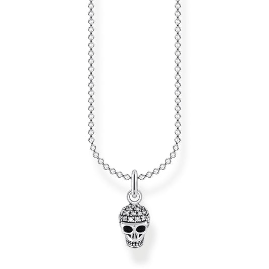 CHARMING COLLECTION SKULL NECKLACE 38-45CM